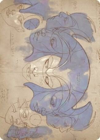 Helm of the Host Art Card - Art Series: The Brothers' War Magic: The Gathering trading card