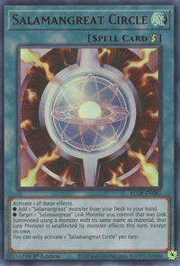 Salamangreat Circle - Battles of Legend: Crystal Revenge (BLCR) #BLCR-EN087 - Ultra Rare YuGiOh Trading Card