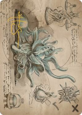 Sculpting Steel Art Card (Gold-Stamped Signature) - Art Series: The Brothers' War Magic: The Gathering trading card