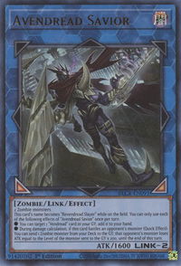 Avendread Savior - Battles of Legend: Crystal Revenge (BLCR) #BLCR-EN091 - Ultra Rare YuGiOh Trading Card