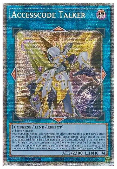 Accesscode Talker (Starlight Rare) - Battles of Legend: Crystal Revenge YuGiOh trading card