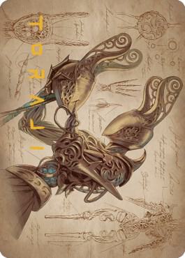 Self-Assembler Art Card (Gold-Stamped Signature) - Art Series: The Brothers' War Magic: The Gathering trading card