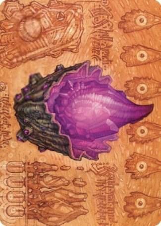 Thorn of Amethyst Art Card - Art Series: The Brothers' War Magic: The Gathering trading card