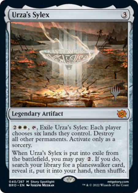 Urza's Sylex - Promo Pack: The Brothers' War Magic: The Gathering trading card