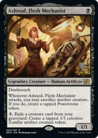 Ashnod, Flesh Mechanist - Promo Pack: The Brothers' War (PPBRO) #84p - Rare Magic: The Gathering Trading Card
