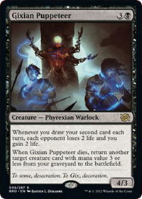 Gixian Puppeteer - Promo Pack: The Brothers' War (PPBRO) #99p - Rare Magic: The Gathering Trading Card
