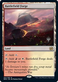 Battlefield Forge - Promo Pack: The Brothers' War (PPBRO) #257p - Rare Magic: The Gathering Trading Card