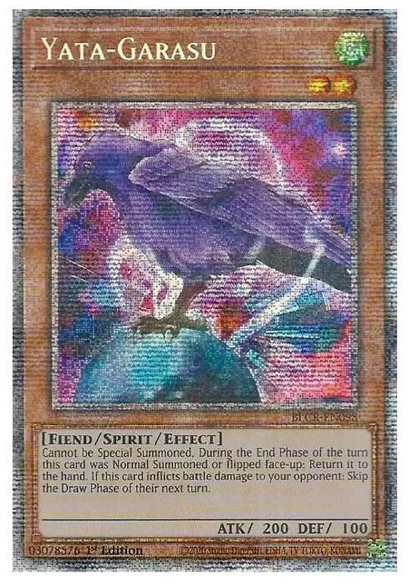 Yata-Garasu (Starlight Rare) - Battles of Legend: Crystal Revenge YuGiOh trading card