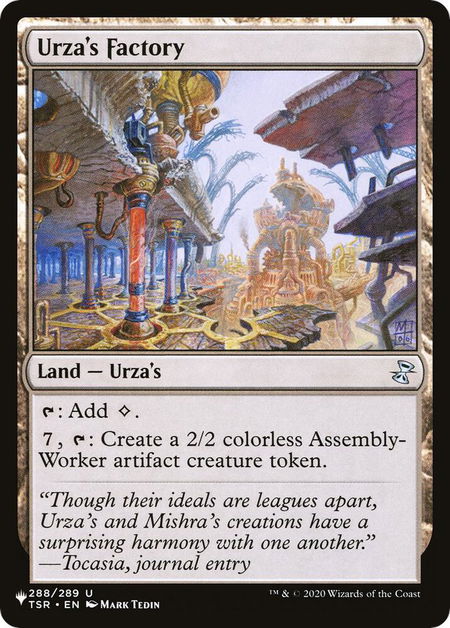 Urza's Factory - The List Reprints Magic: The Gathering trading card