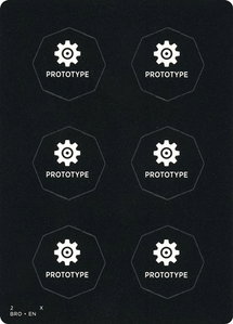 Punch Card Token - The Brothers' War (BRO) #1 - Token Magic: The Gathering Trading Card