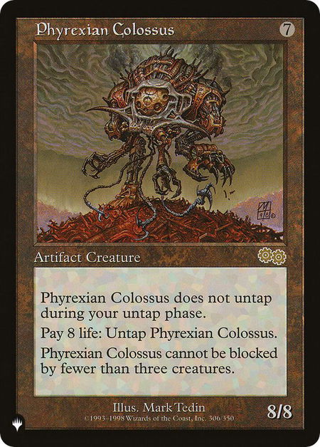 Phyrexian Colossus - The List Reprints Magic: The Gathering trading card