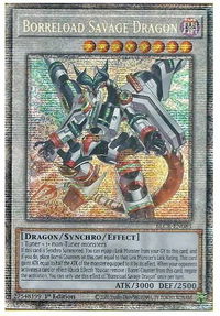 Borreload Savage Dragon (Starlight Rare) - Battles of Legend: Crystal Revenge (BLCR) #BLCR-EN083 - Starlight Rare YuGiOh Trading Card