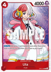 Uta - Romance Dawn (OP01) #OP01-005 - Rare One Piece Trading Card