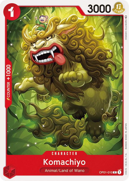 Komachiyo - Romance Dawn One Piece trading card