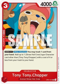 Tony Tony.Chopper - Romance Dawn (OP01) #OP01-015 - Uncommon One Piece Trading Card