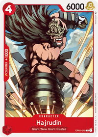 Hajrudin - Romance Dawn (OP01) #OP01-018 - Common One Piece Trading Card