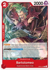 Bartolomeo - Romance Dawn (OP01) #OP01-019 - Common One Piece Trading Card