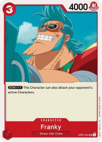 Franky - Romance Dawn (OP01) #OP01-021 - Uncommon One Piece Trading Card