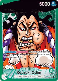 Kouzuki Oden (Parallel) - Romance Dawn (OP01) #OP01-031 - Leader One Piece Trading Card