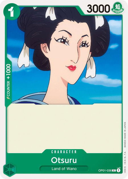 Otsuru - Romance Dawn One Piece trading card