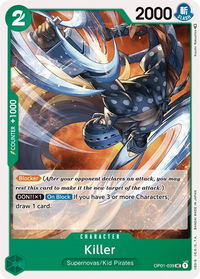 Killer - Romance Dawn (OP01) #OP01-039 - Uncommon One Piece Trading Card