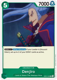 Denjiro - Romance Dawn (OP01) #OP01-046 - Rare One Piece Trading Card