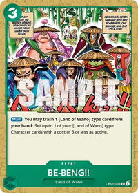 BE-BENG!! - Romance Dawn (OP01) #OP01-059 - Common One Piece Trading Card