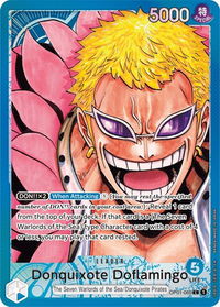 Donquixote Doflamingo (060) (Parallel) - Romance Dawn (OP01) #OP01-060 - Leader One Piece Trading Card