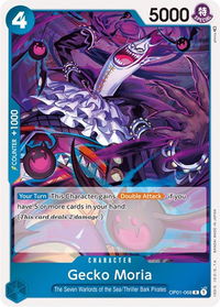 Gecko Moria - Romance Dawn (OP01) #OP01-068 - Rare One Piece Trading Card