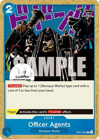 Officer Agents - Romance Dawn (OP01) #OP01-087 - Common One Piece Trading Card