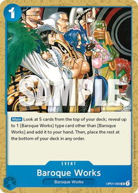 Baroque Works - Romance Dawn (OP01) #OP01-090 - Uncommon One Piece Trading Card