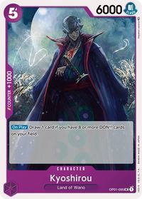 Kyoshirou - Romance Dawn (OP01) #OP01-095 - Uncommon One Piece Trading Card