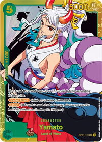 Yamato - Romance Dawn (OP01) #OP01-121 - Secret Rare One Piece Trading Card