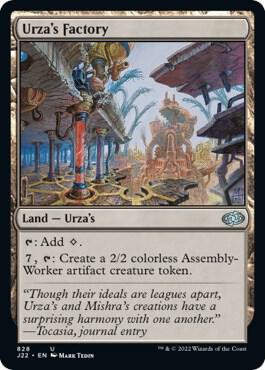 Urza's Factory - Jumpstart 2022 Magic: The Gathering trading card