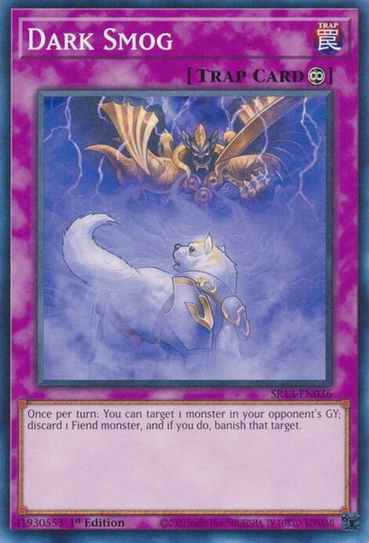 Dark Smog trading card from Structure Deck: Dark World Dark Smog - Structure Deck: Dark World YuGiOh trading card