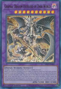 Grapha, Dragon Overlord of Dark World - Structure Deck: Dark World (SR13) #SR13-EN041 - Ultra Rare YuGiOh Trading Card