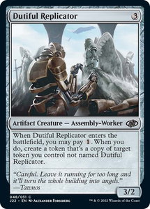 Dutiful Replicator - Jumpstart 2022 (J22) #48 - Common Magic: The Gathering Trading Card