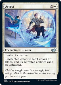 Arrest - Jumpstart 2022 (J22) #52 - Uncommon Magic: The Gathering Trading Card