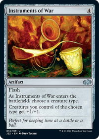 Instruments of War - Jumpstart 2022 (J22) #50 - Uncommon Magic: The Gathering Trading Card