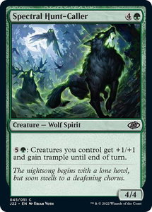Spectral Hunt-Caller - Jumpstart 2022 (J22) #45 - Common Magic: The Gathering Trading Card