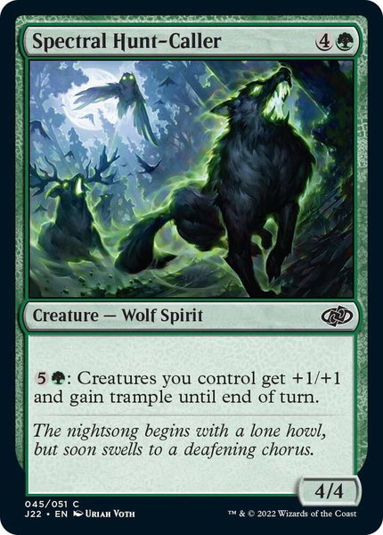 Spectral Hunt-Caller - Jumpstart 2022 Magic: The Gathering trading card