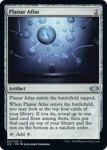 Planar Atlas - Jumpstart 2022 (J22) #51 - Uncommon Magic: The Gathering Trading Card