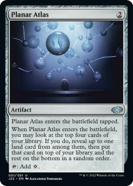 Planar Atlas - Jumpstart 2022 Magic: The Gathering trading card