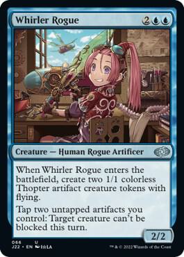 Whirler Rogue - Jumpstart 2022 Magic: The Gathering trading card