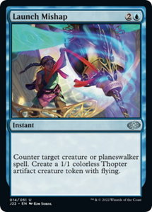 Launch Mishap - Jumpstart 2022 (J22) #14 - Uncommon Magic: The Gathering Trading Card