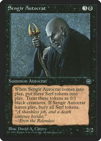 Sengir Autocrat - Homelands (HML) #56 - Uncommon Magic: The Gathering Trading Card