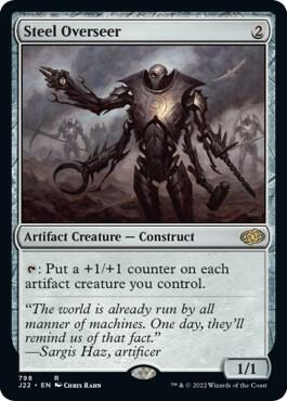 Steel Overseer - Jumpstart 2022 Magic: The Gathering trading card