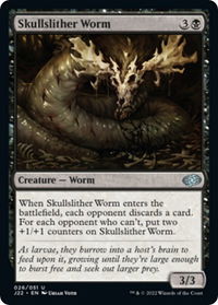 Skullslither Worm - Jumpstart 2022 (J22) #26 - Uncommon Magic: The Gathering Trading Card