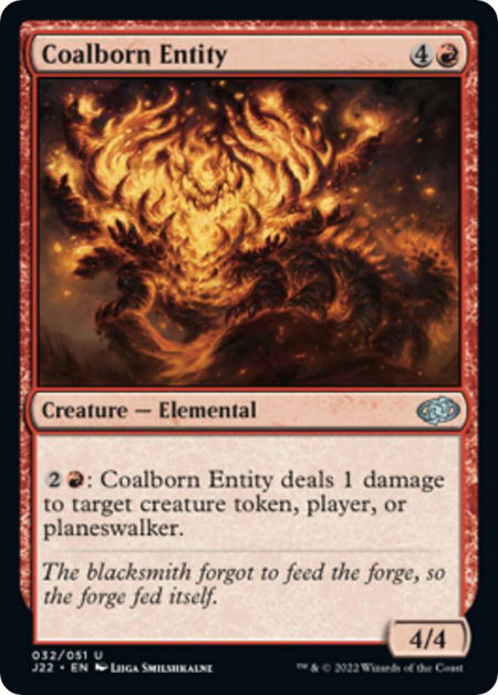 Coalborn Entity - Jumpstart 2022 Magic: The Gathering trading card