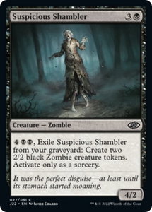 Suspicious Shambler - Jumpstart 2022 (J22) #27 - Common Magic: The Gathering Trading Card